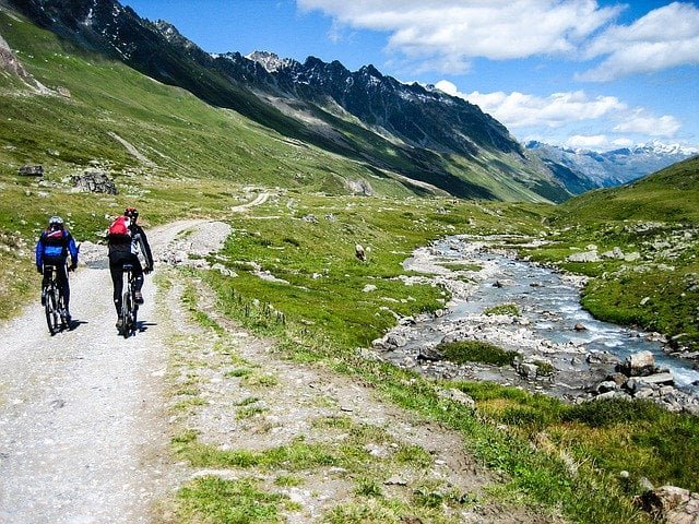 Urlaub 2020 in Deutschland Mountainbikes Alpen