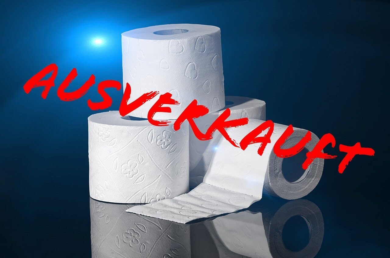 Globaler „Negativ Top Trend 2020“ – Toilettenpapier horten!