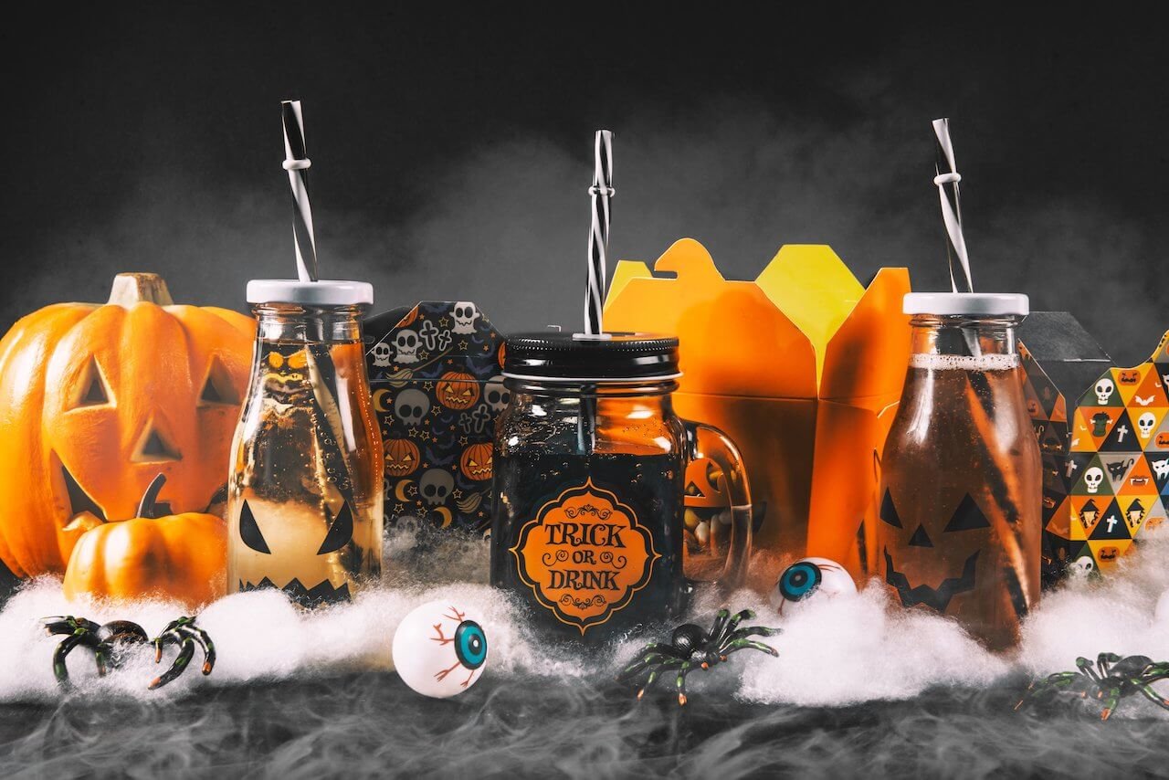 Halloween Getränke für Kinderparty – 10 Rezepte und Ideen